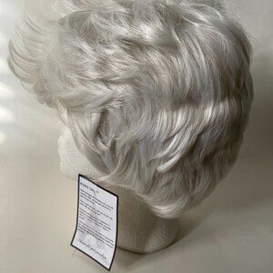 Short White Costume Wig